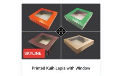 Printed Kuih Lapis with Window 